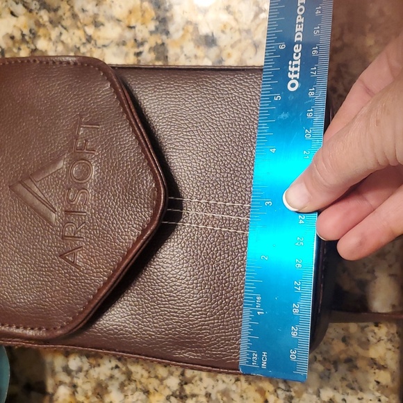 NWT-  Pramadda, Vegan leather,  unisex, body sling bag - Picture 15 of 16